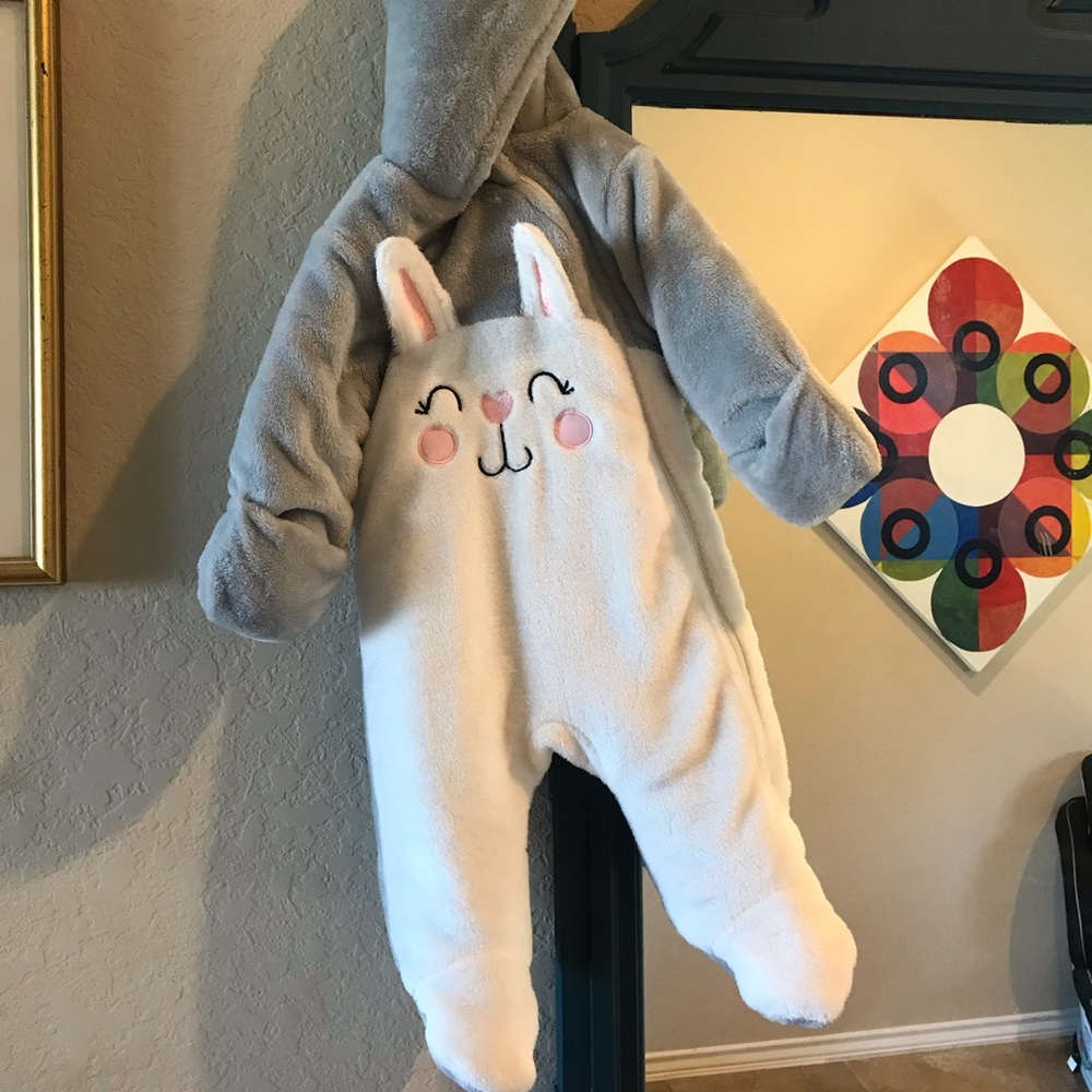 Bunny winter outfit